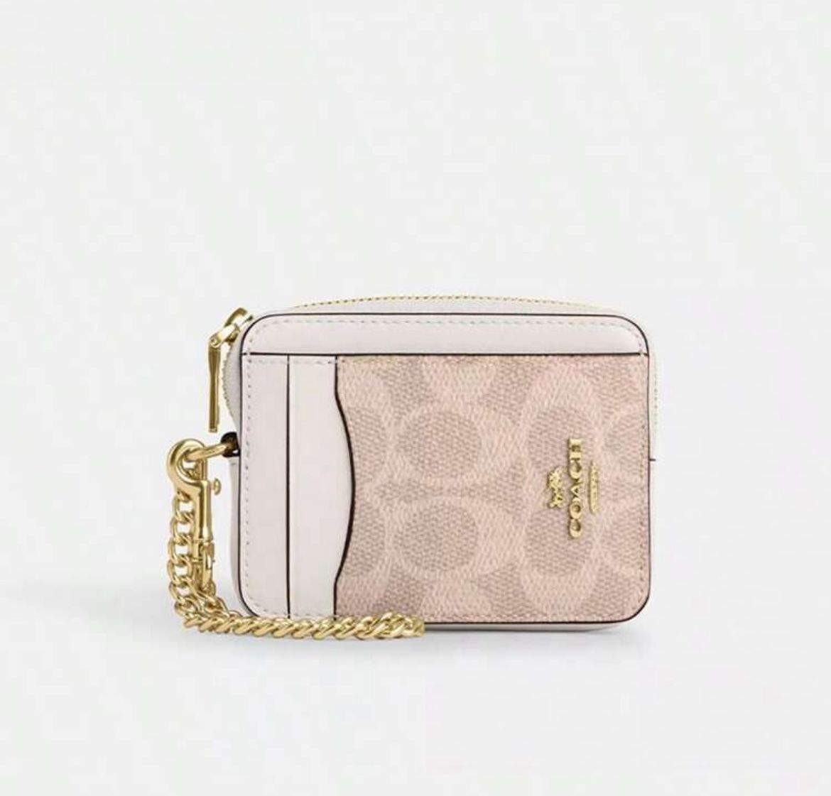 ESTUCHE DE CARTERA CON CREMALLERA MINI COACH