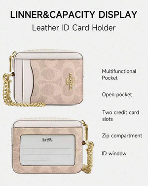 ESTUCHE DE CARTERA CON CREMALLERA MINI COACH